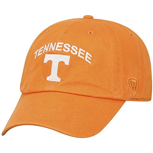 Top of the World Tennessee Volunteers Men's Adjustable Relaxed Fit Team Arch hat, Adjustable