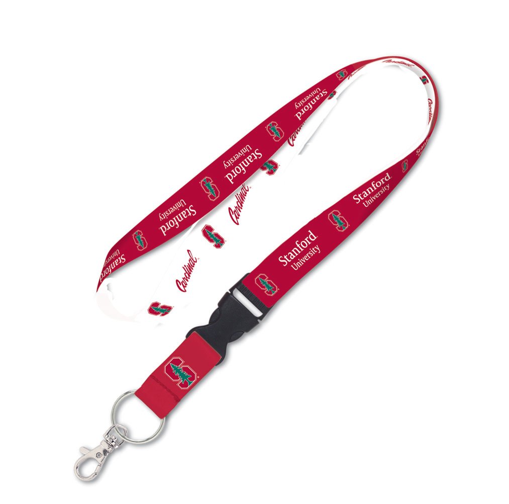 Stanford Cardinals Lanyard with Detachable Buckle, 1-Inch