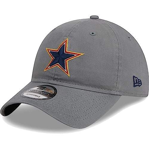 New Era Men's Gray Dallas Cowboys Color Pack 9TWENTY Adjustable Hat