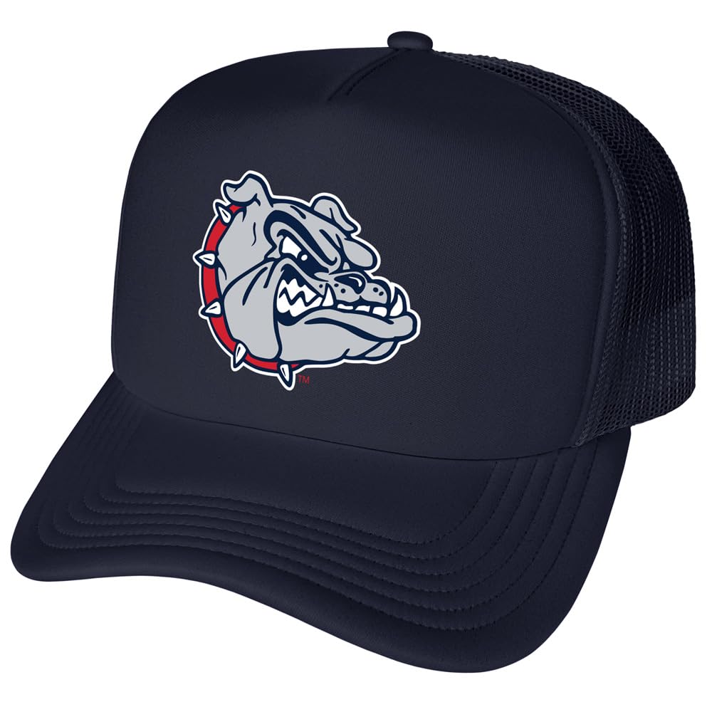 Campus Lab Gonzaga University Primary Logo Foam Snapback Trucker Hat - Unisex,Navy