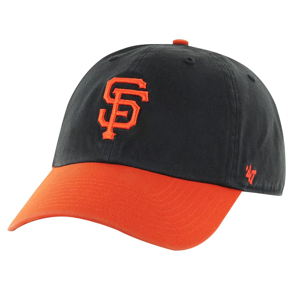 47 San Francisco Giants 2-Tone Clean Up Adjustable Cap - MLB, Relaxed Fit, Baseball Dad Hat