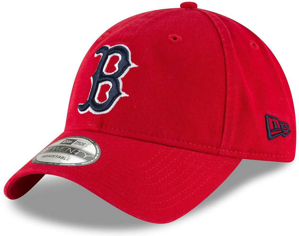 New Era Unisex-Adult MLB Core Classic 9TWENTY Team Alternate 2 Adjustable Hat Cap One Size Fits All - Boston Red Sox Red
