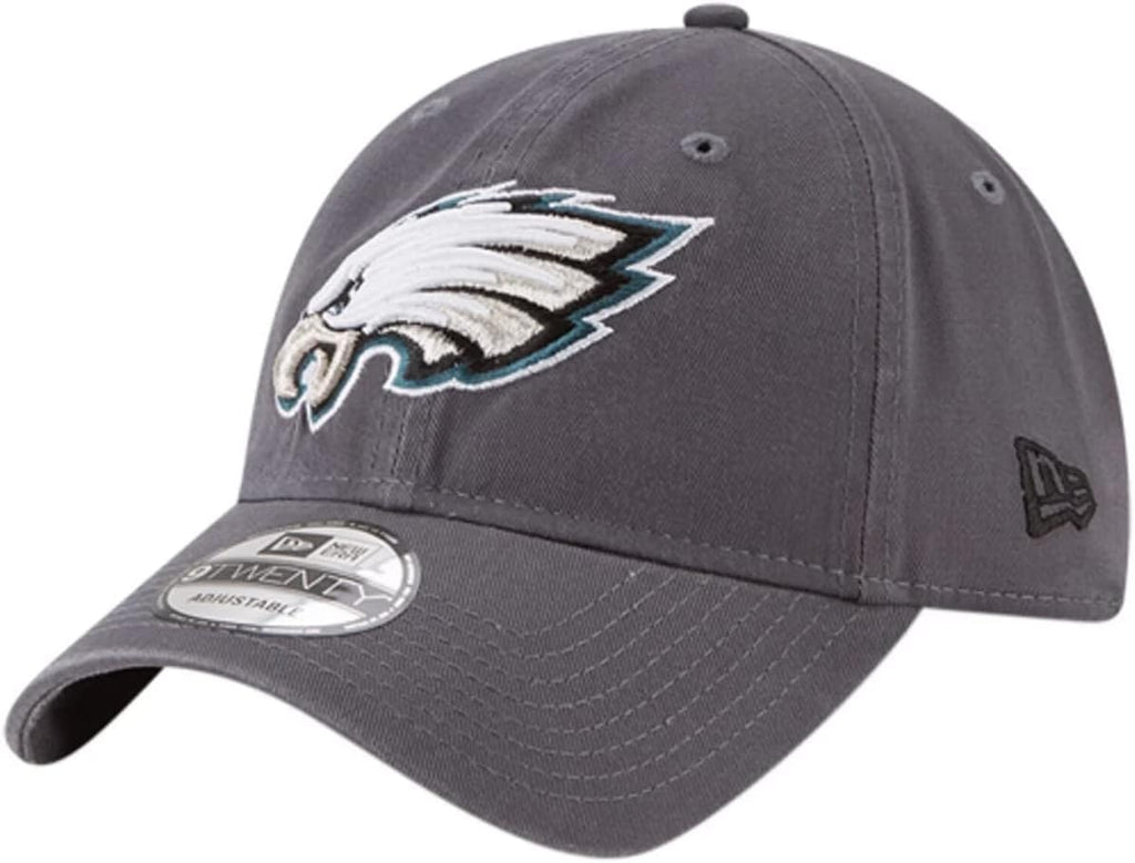 New Era NFL Core Classic 9TWENTY Adjustable Hat Cap One Size Fits All (Philadelphia Eagles Graphite)
