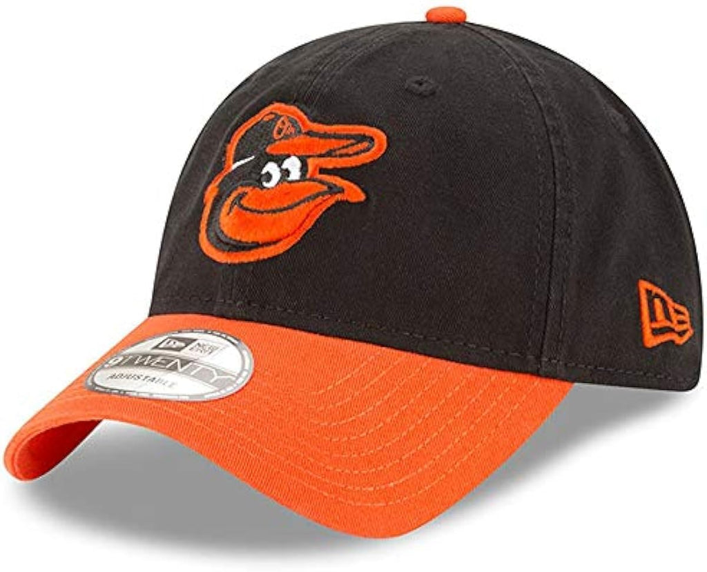 New Era MLB Core Classic 9TWENTY 2-Tone Adjustable Hat Cap One Size Fits All (US, Alpha, One Size, Baltimore Orioles)
