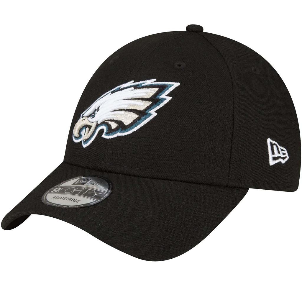 New Era NFL The League 9Forty Team Color Alternate Adjustable Strapback Hat Cap One Size Fits All - Philadelphia Eagles Black