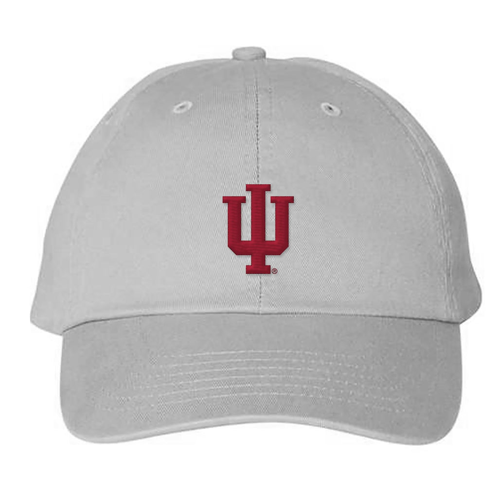 HT508 - Indiana Hoosiers Primary Logo Dad Hat - OS - White