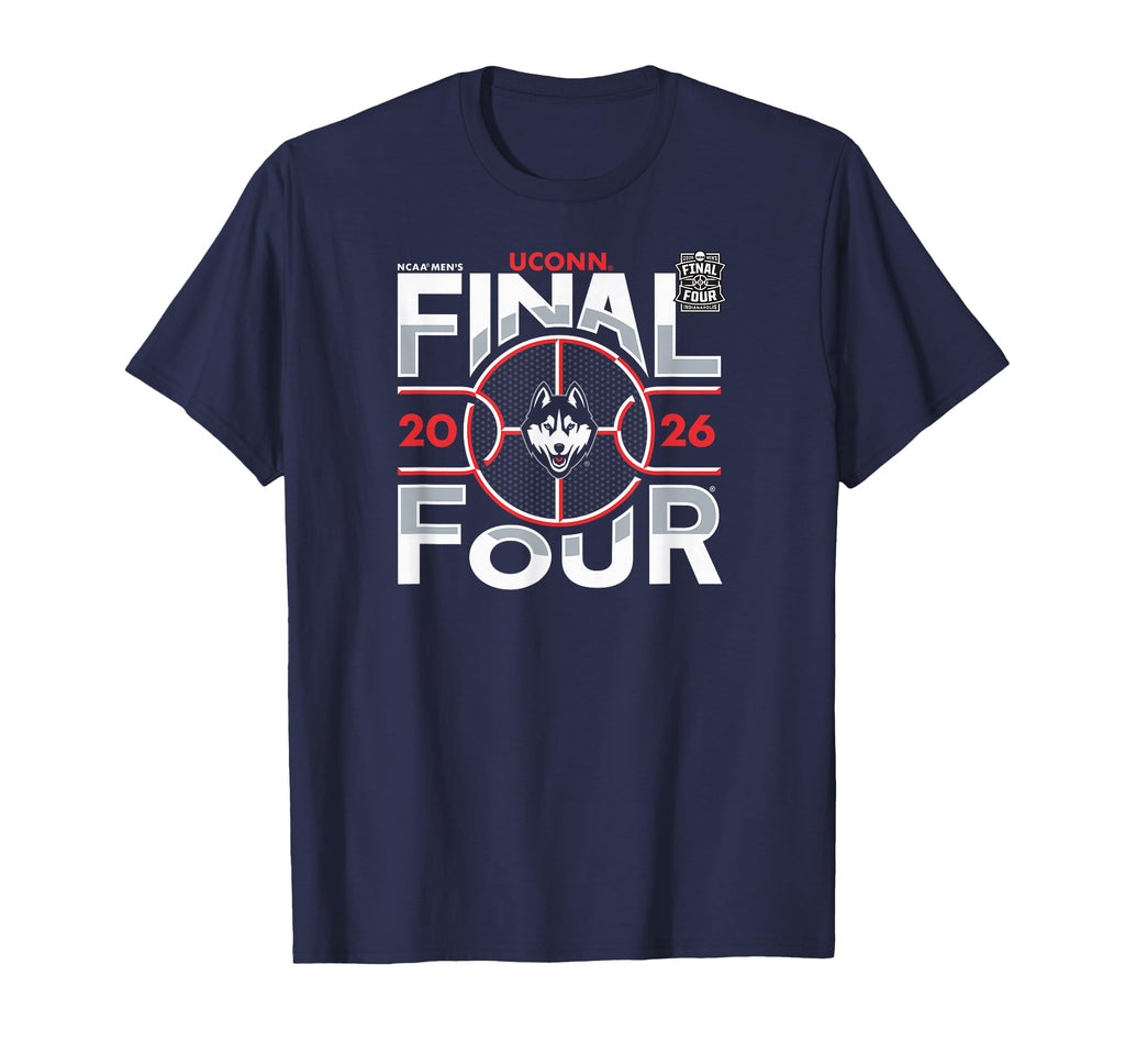 Connecticut Huskies Final Four 2026 Men's March Madness Vibe T-Shirt