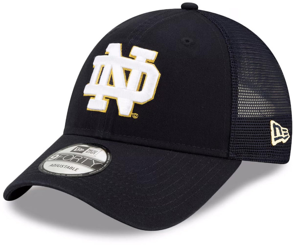 Notre Dame Fighting Irish 9Forty Adjustable Navy Cap