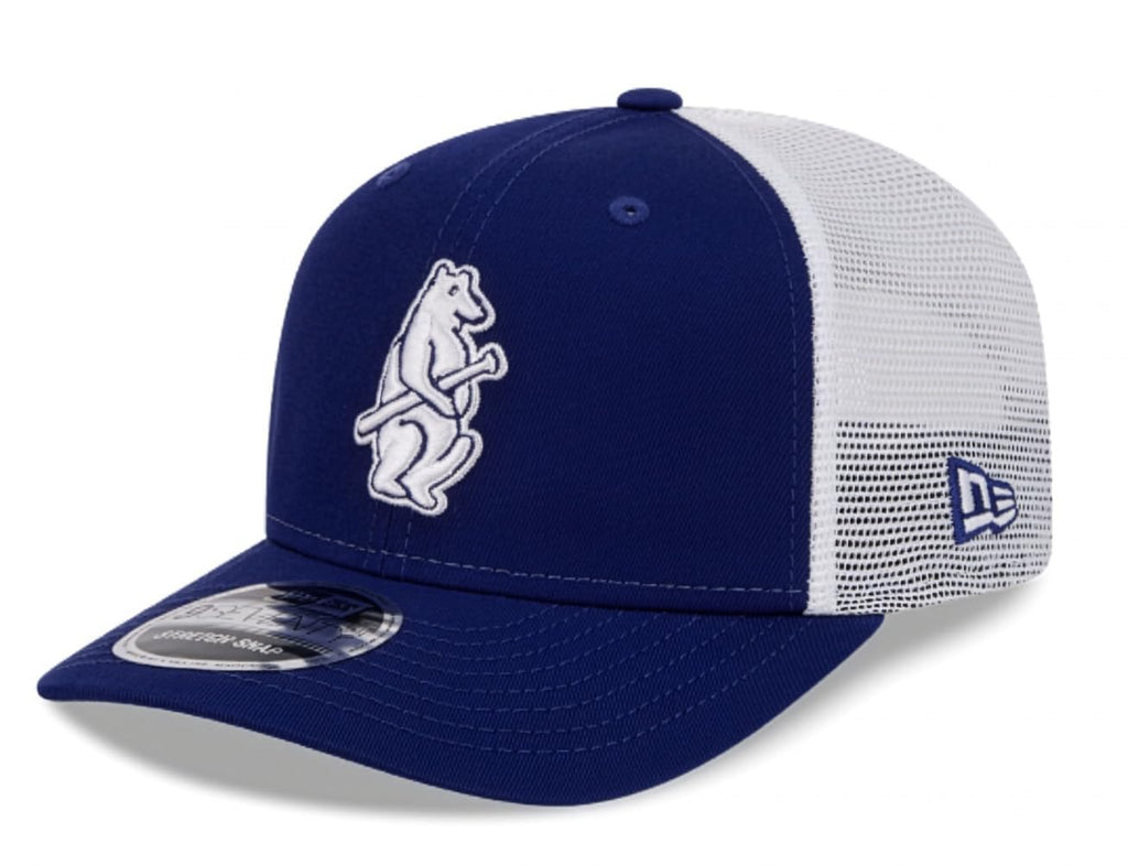 New Era Chicago Cubs Cooperstown 1914 Trucker 9Seventy Snapback Adjustable Hat Blue