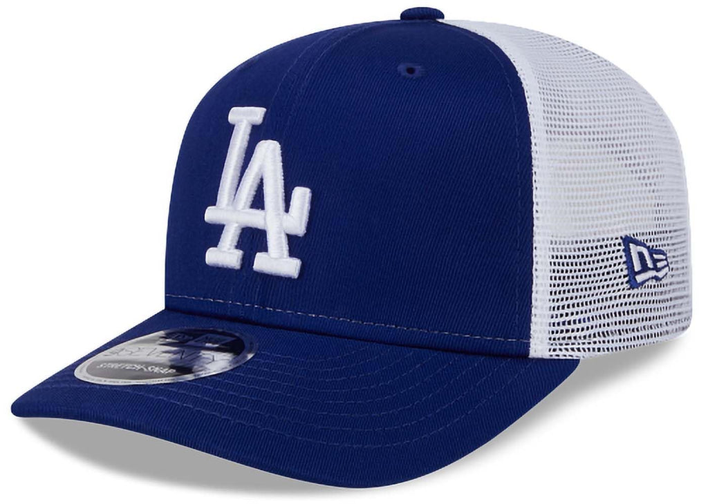New Era Los Angeles Dodgers Trucker 9Seventy Snapback Adjustable Hat Blue
