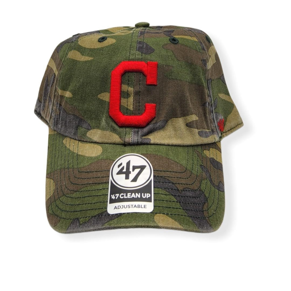 47 Cleveland Guardians Clean Up Iconic Adjustable Hat - Green