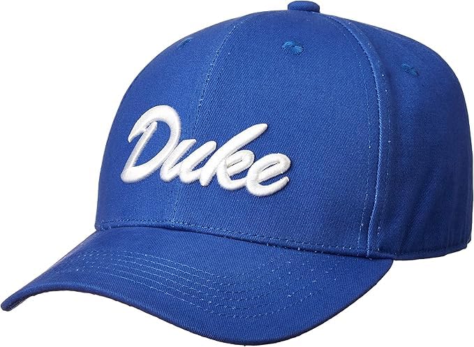 Duke Collegiate Adjustable Hats (US, Alpha, One Size, Duke Classic Blue)
