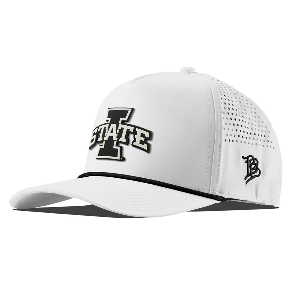 Branded Bills Officially Licensed x Iowa State Cyclones White 5-Panel Vintage Iowa State PVC