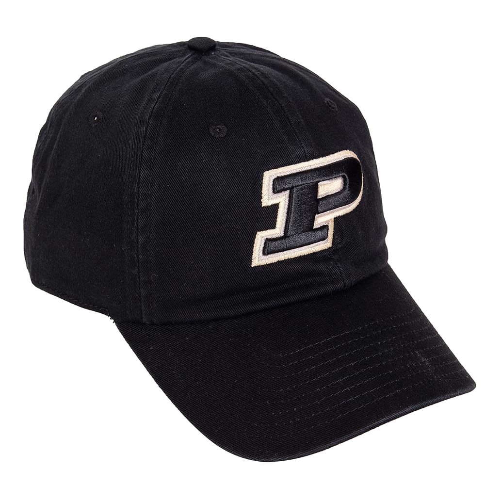 Desert Cactus Purdue University Baseball Hat Boilermakers Brimmed Embroidered Hats Cap Adjustable Cloth Strap Adult (Style A1) Black