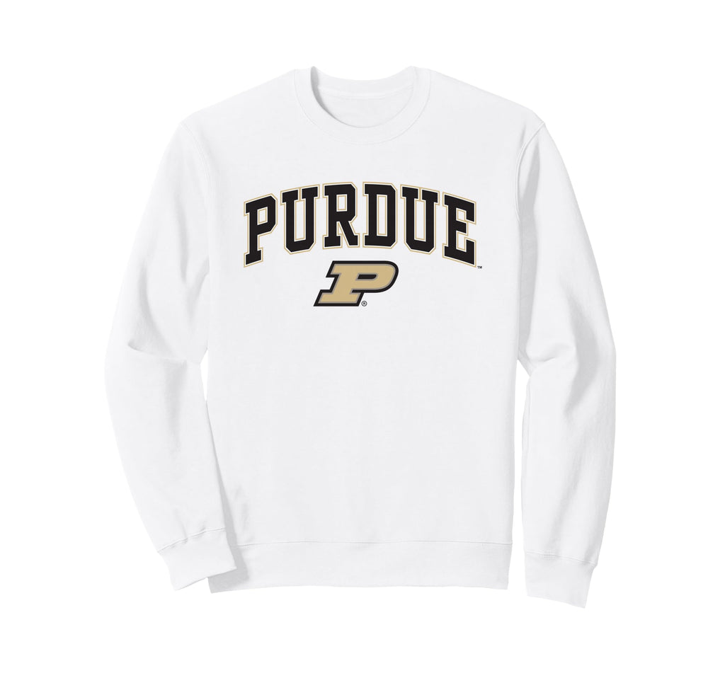 Purdue Boilermakers Arch Over White Officially Licensed Sweatshirt