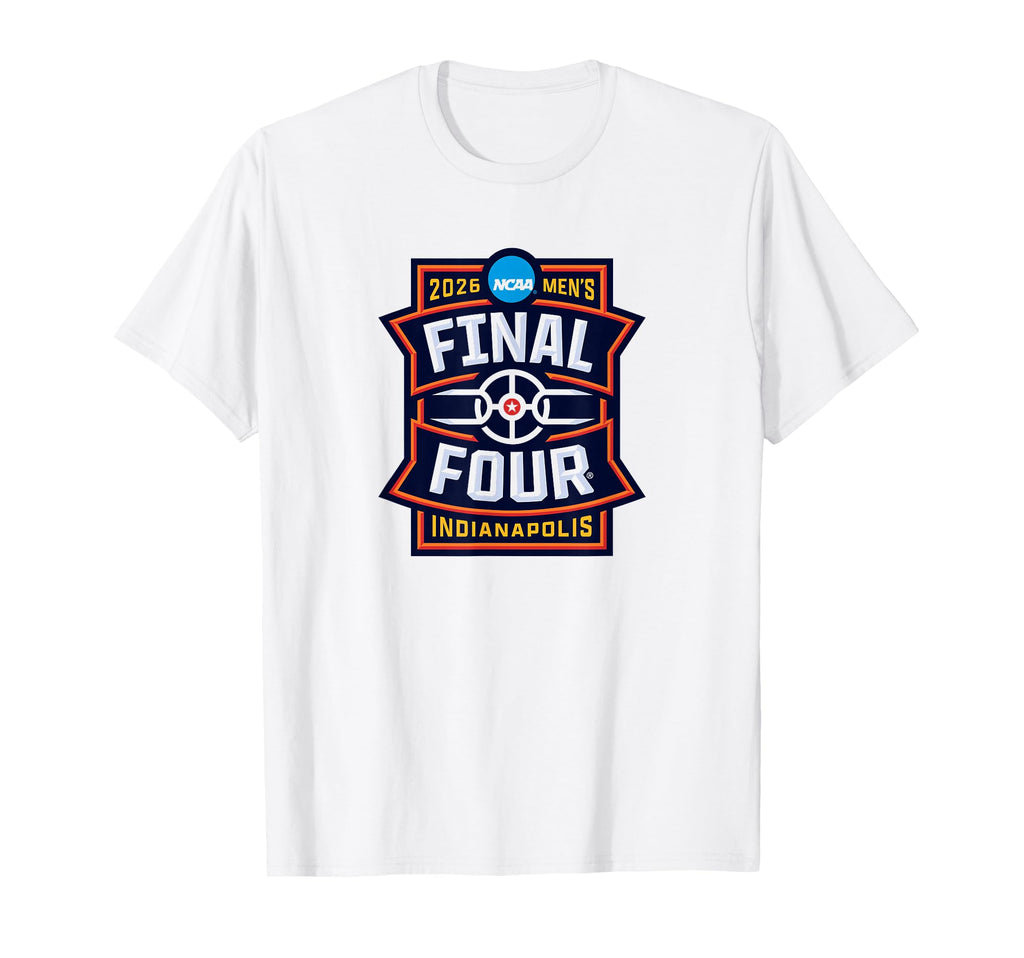 NCAA 2026 Final Four Men's Basketball Indianapolis Logo T-Shirt