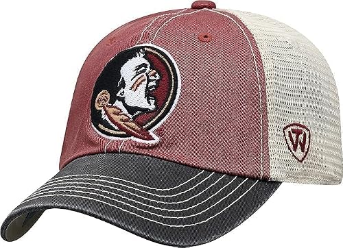 Collegiate Mesh Offroad Adjustable Hats (US, Alpha, One Size, Florida State)