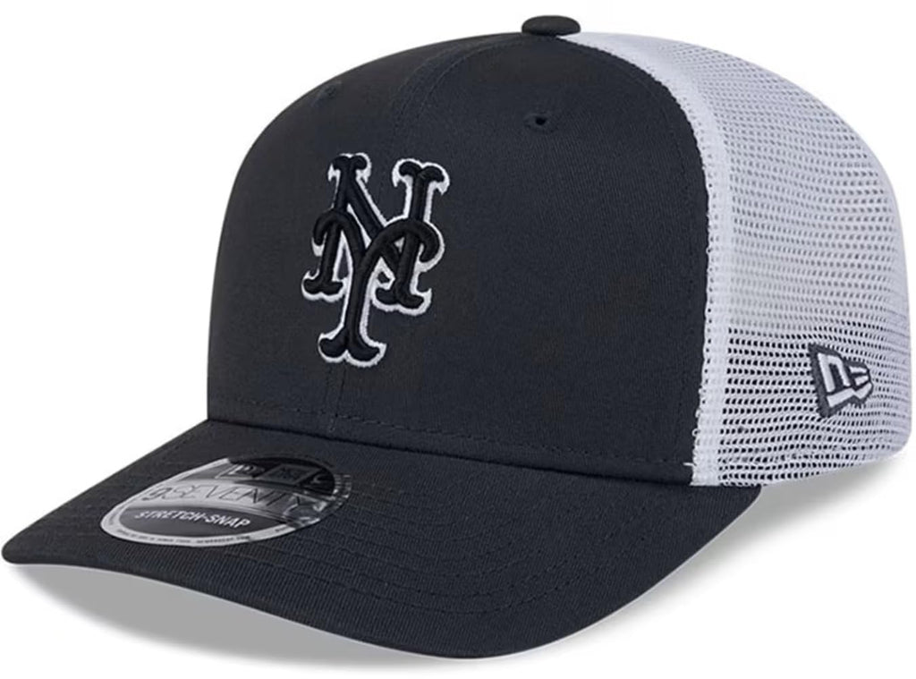 New York Mets Trucker 9Seventy Graphite Snapback Adjustable Hat