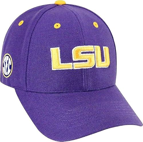 LSU Collegiate Adjustable Hats (Adjustable Hat, LSU Purple)