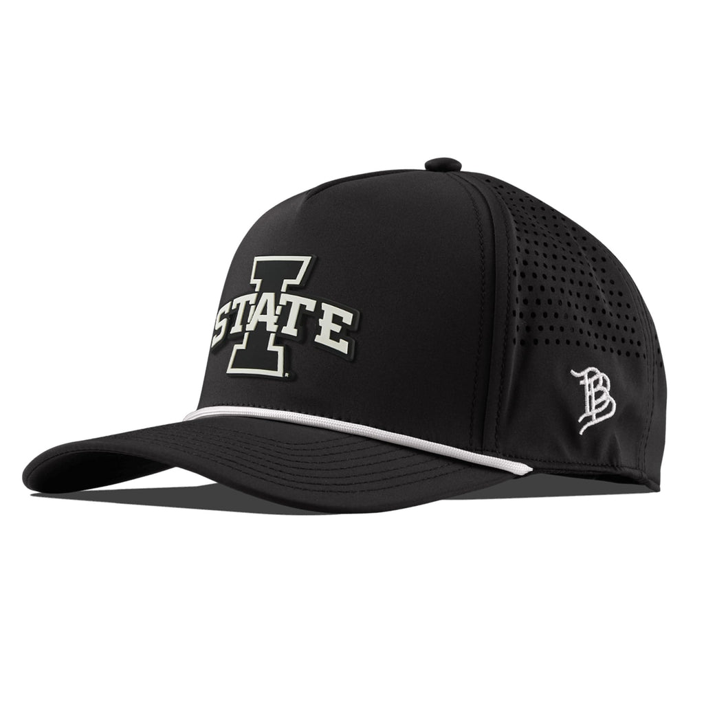 Branded Bills Officially Licensed x Iowa State Cyclones Black 5-Panel Vintage Iowa State PVC