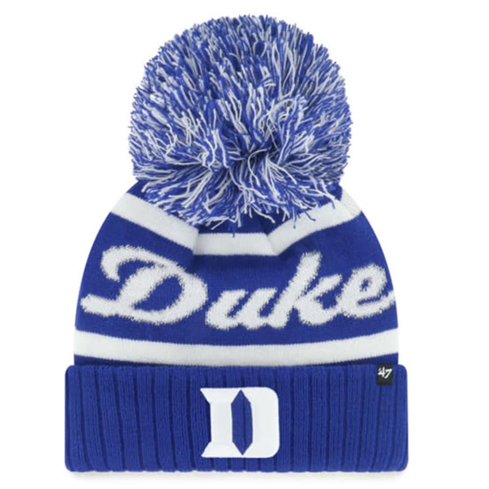 Duke Blue Devils Womens Spirited Pom Knit