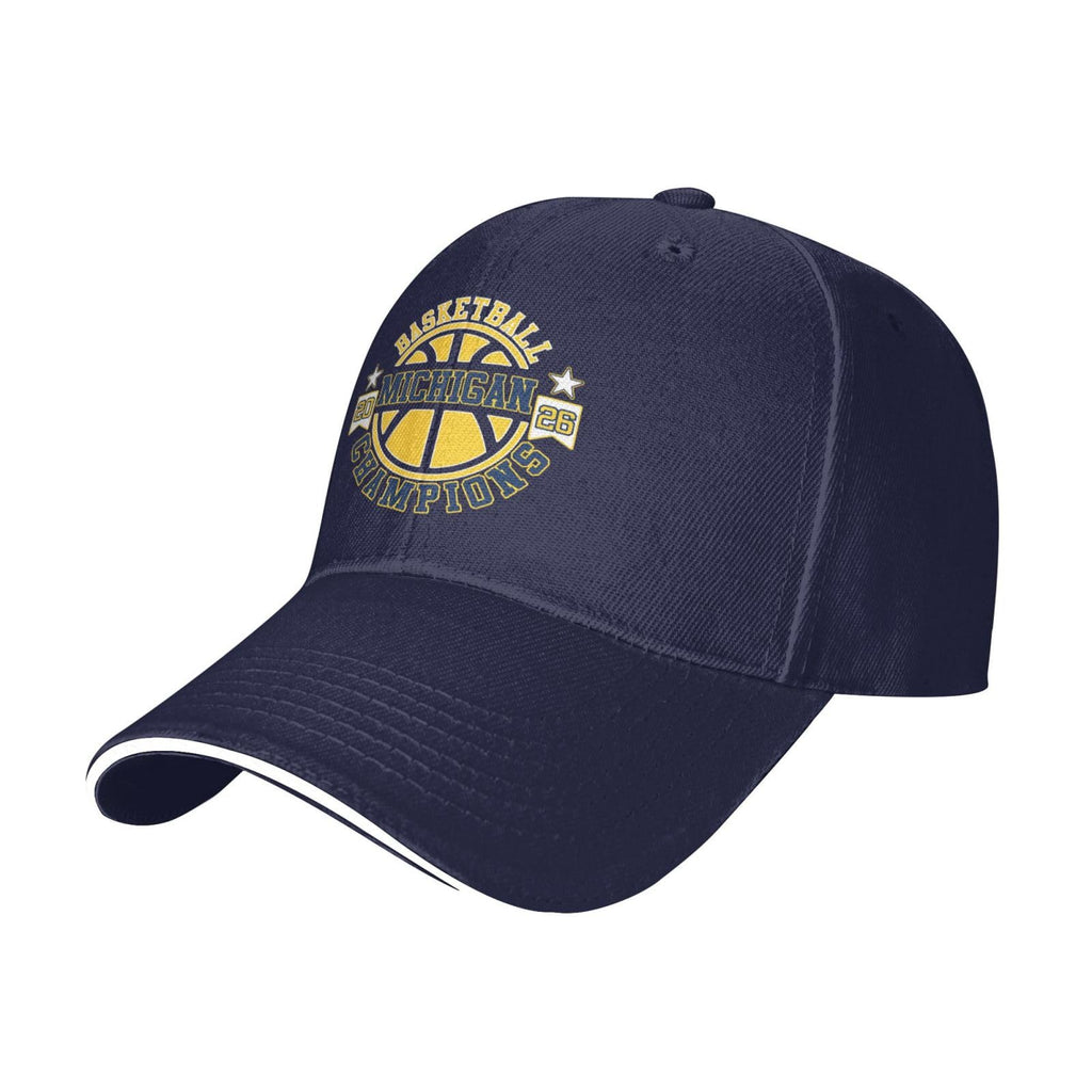 2026 National Champions Hat for Baskettball Fans Caps Gifts One Size Fit All