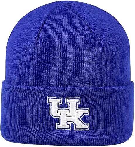 Collegiate Cuffed Knit Beanie Hats, Cuffed Knit Winter Beanies Available (Cuffed Knit Beanie, Kentucky)
