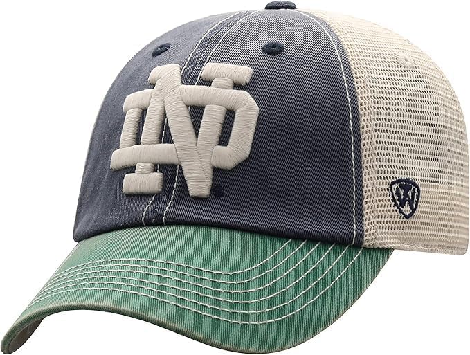 Collegiate Mesh Offroad Adjustable Hats (US, Alpha, One Size, ND)