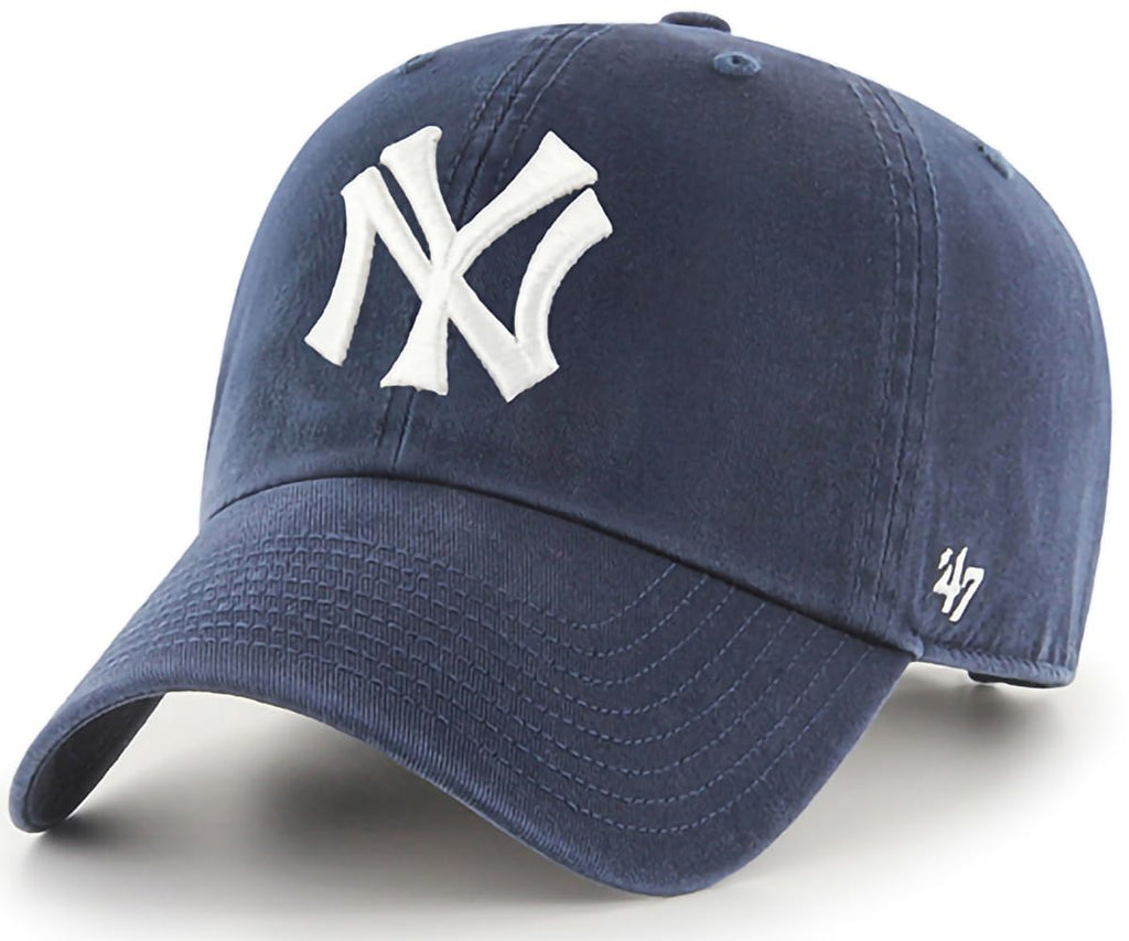 '47 New York Yankees Adjustable Cap Clean Up MLB, New York Yankees - Navy, One Size