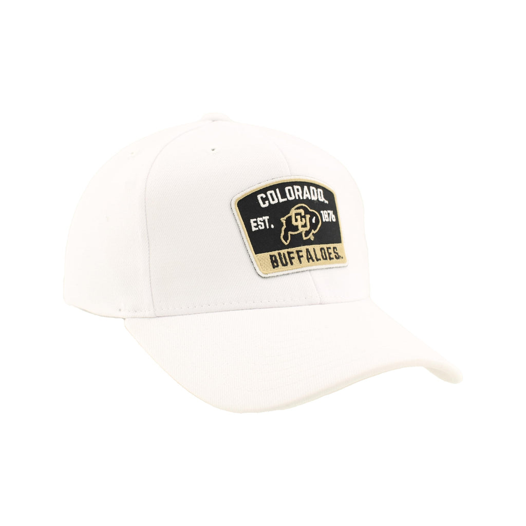 Zephyr Men's NCAA Fitted Hat - Officially Licensed, Structured Mid-Profile, ZH Patch Switchback Black - View #7