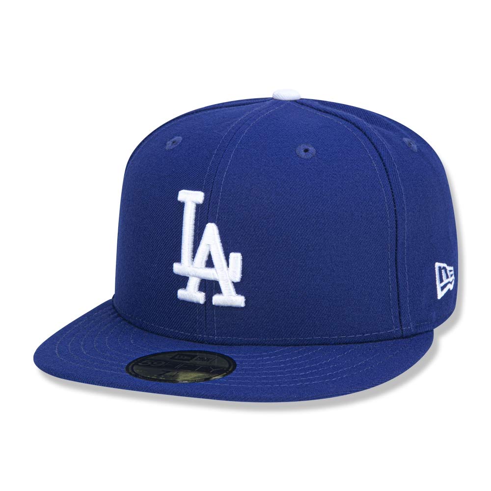 New Era Los Angeles Dodgers MLB Authentic Collection 59Fifty Cap Royal/White Size Fitted 7 1/4