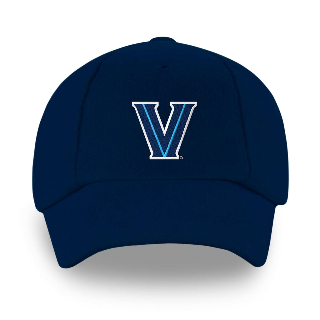 Creative Knitwear Villanova Wildcats Newborn Unisex Baseball Cap Navy Solid Embroidered Logo - Size 0-6 Months