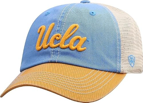 Pro Sport Collegiate Hats - Fitted Caps Adjustable Hats and Snapbacks Available (Adjustable Hat, U C L A Vintage)