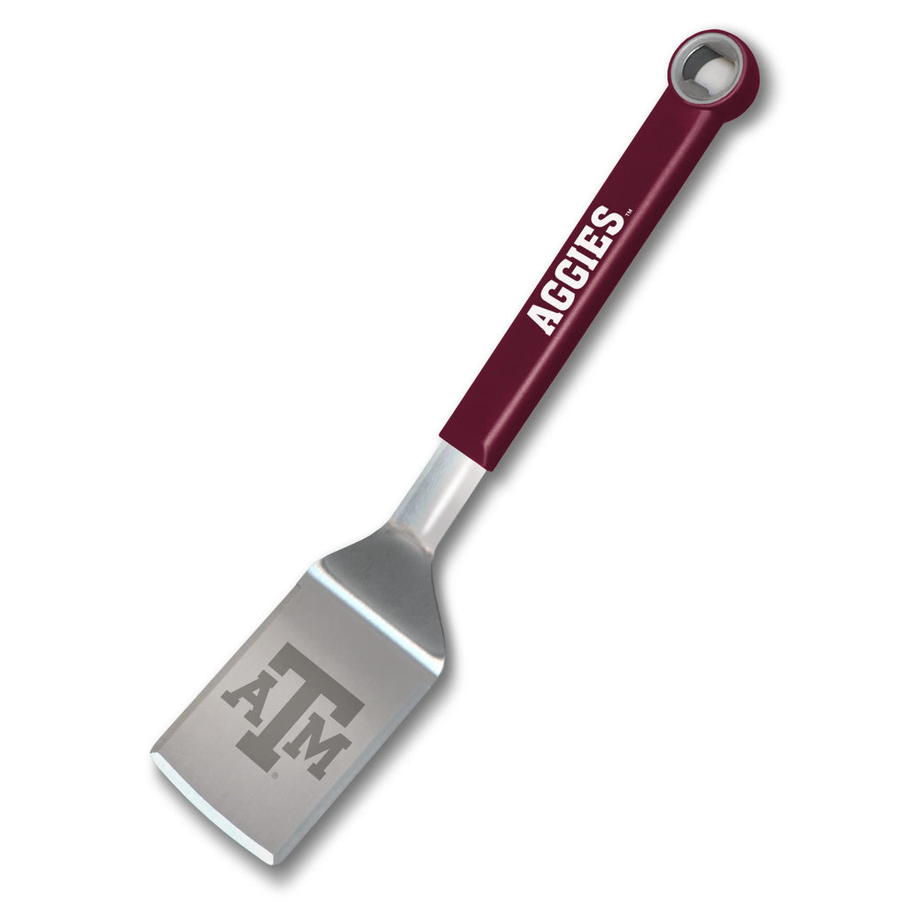 YouTheFan NCAA Texas A&M Aggies Stainless Steel BBQ Spatula with Bottle Opener