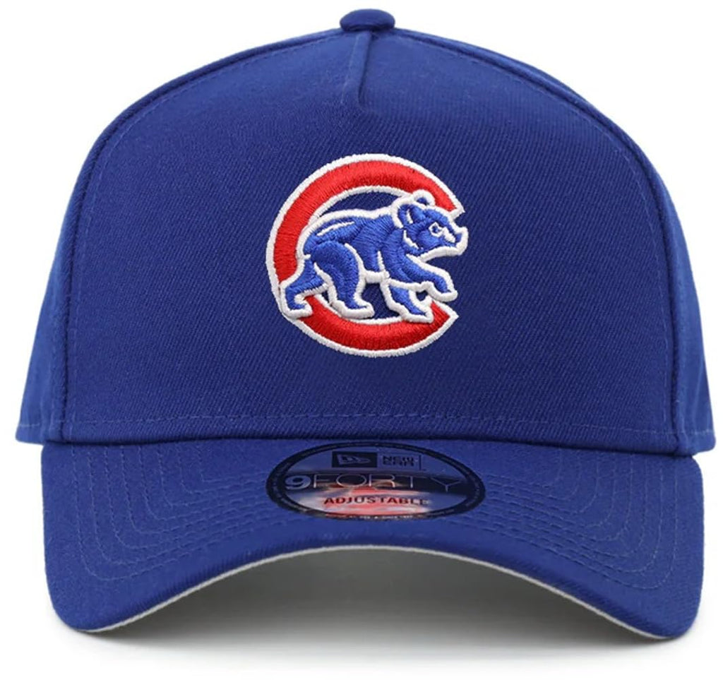 New Era Chicago Cubs 9Forty A-Frame Alternate Snapback Hat Blue