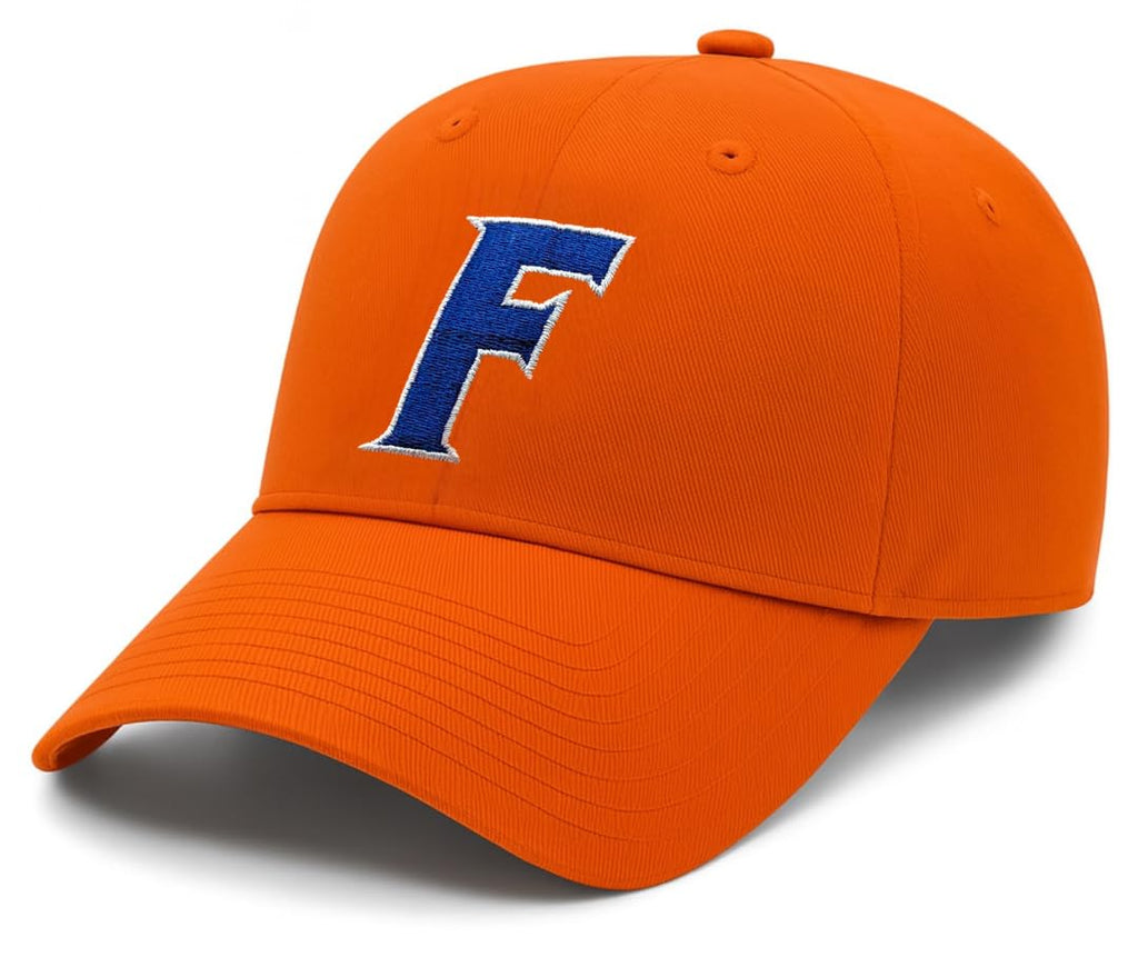 Officially Licensed University Florida Hat Classic Relaxed Fit Adjustable Gators Blue/Orange Primary Team Logo Sports Baseball Cap