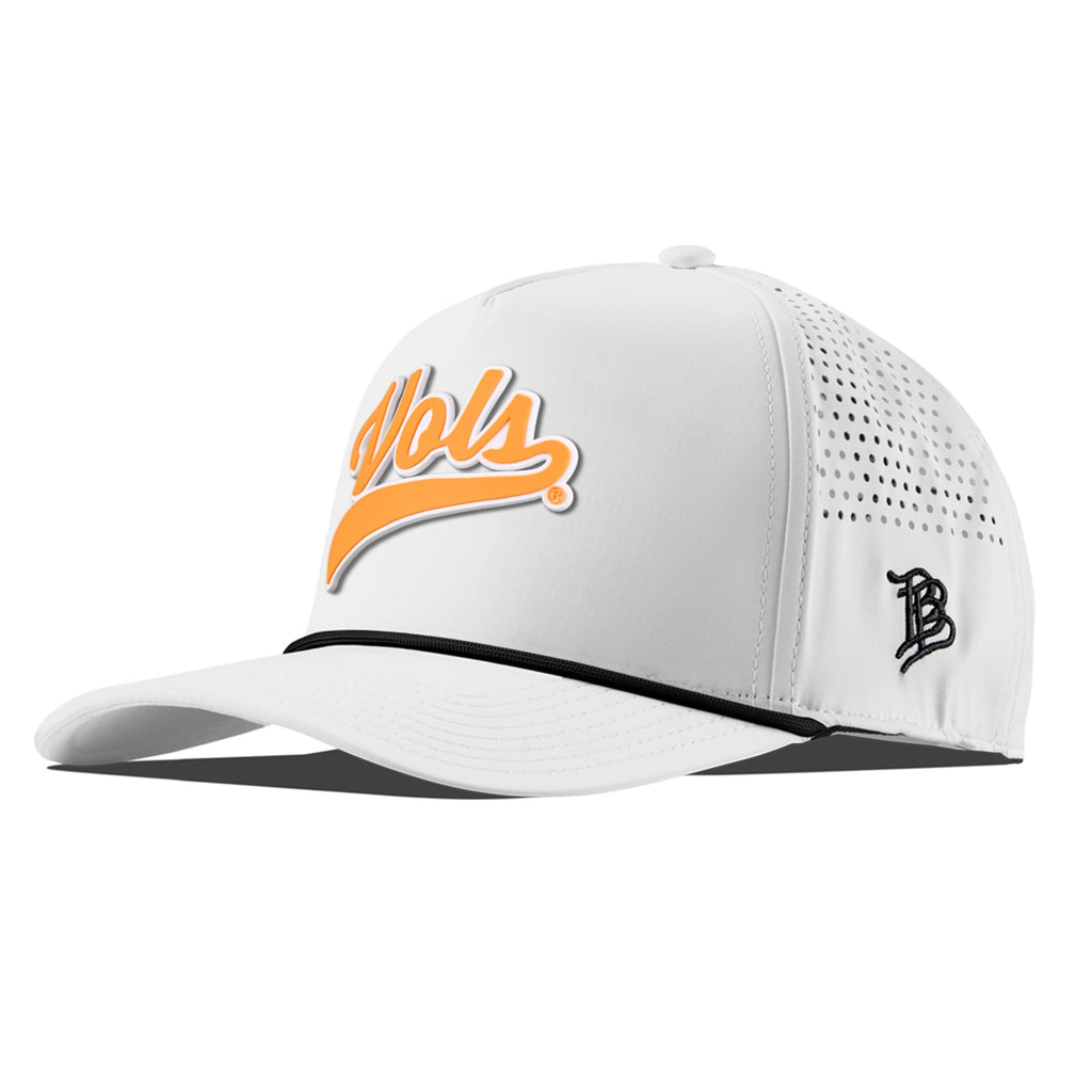 Branded Bills Officially Licensed x Tennessee Volunteers White 5-Panel Tennessee Vols Script PVC