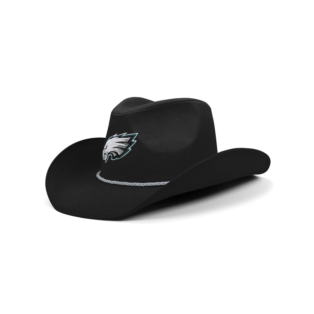 FOCO Philadelphia Eagles NFL Black Cowboy Hat