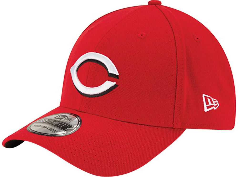New Era MLB Team Classic 39THIRTY Stretch Flex Fit Hat Cap (as1, Alpha, m, l, Cincinnati Reds)