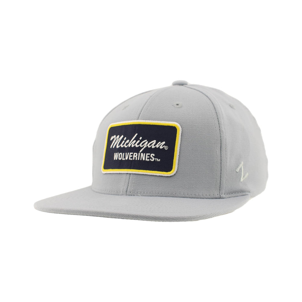 ZHATS Standard NCAA Officially Licensed Fitted Hat M15Z Brick Light Gray, Grey, Medium