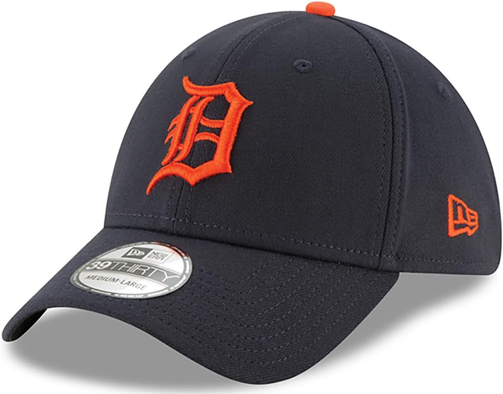 Team Classic 3930 Detroit Tigers Classic Navy Hat (US, Alpha, Medium, Large, Navy)