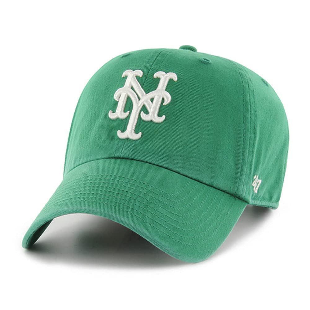 47 New York Mets Clean Up Dad Hat Baseball Cap - Kelly Green