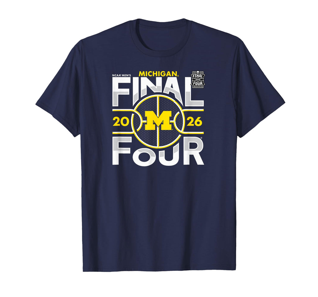 Michigan Wolverines Final Four 2026 Men's March Madness Vibe T-Shirt