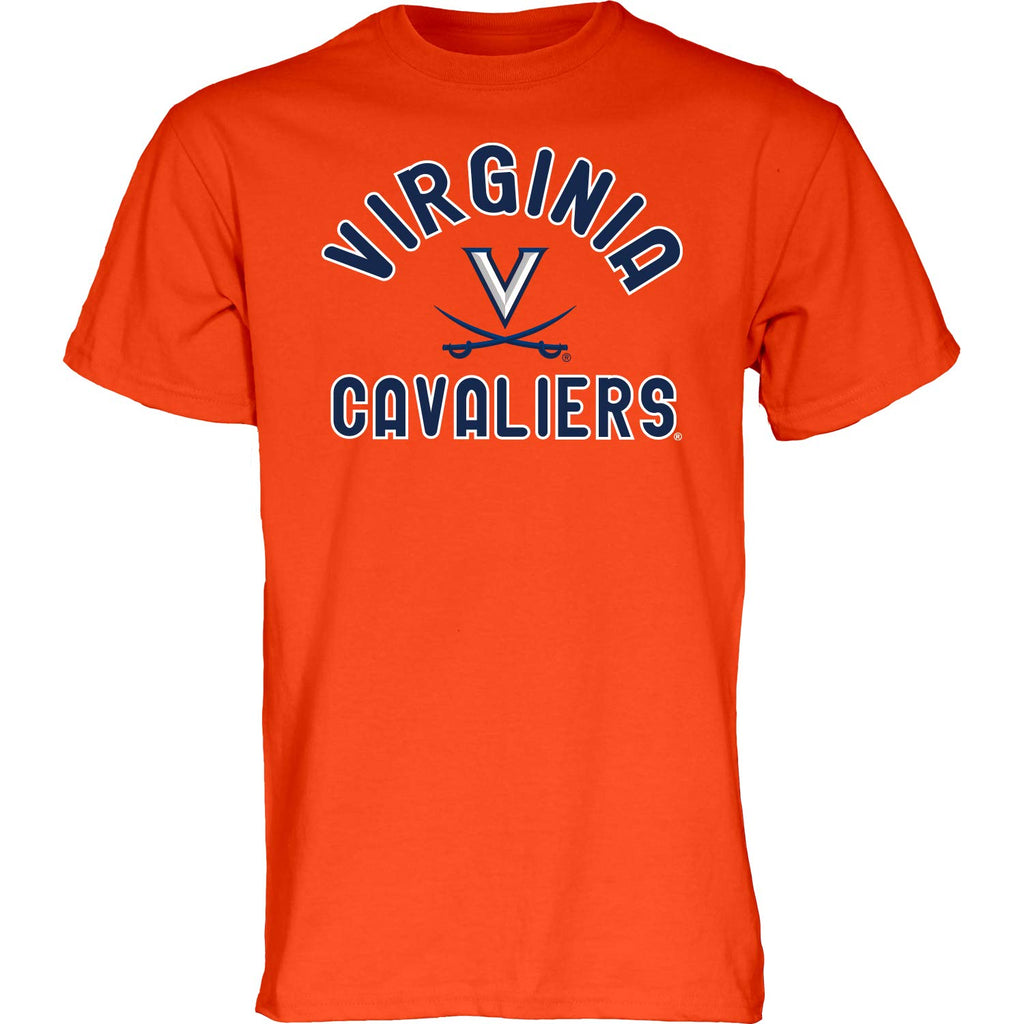 Blue 84 Men's Virginia Cavaliers T Shirt Line Up Secondary Color, Virginia Cavaliers Orange, XX-Large
