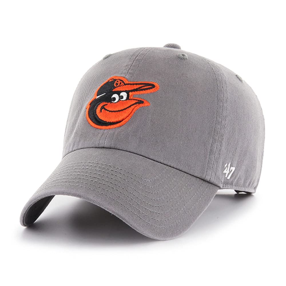 47 Baltimore Orioles Clean Up Dad Hat Baseball Cap - Dark Gray