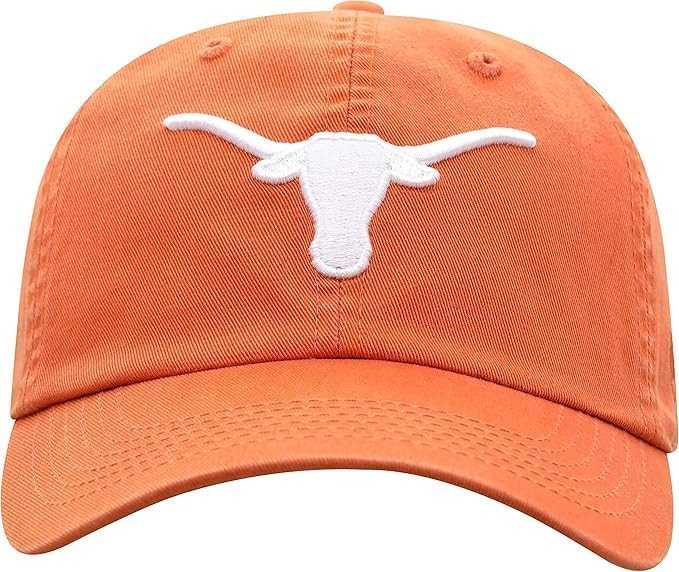 Texas Longhorns Collegiate Primary Color Relaxed Fit Adjustable Hats