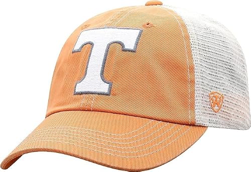 Tennessee Collegiate Adjustable Hats (Adjustable Hat, Tennessee Mesh)