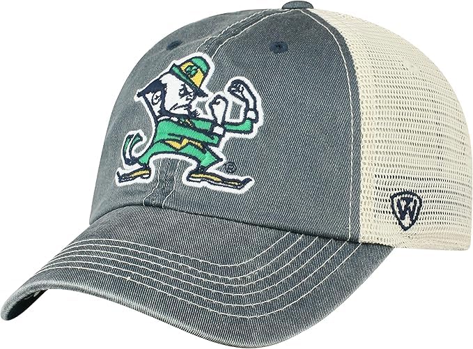 ND Collegiate Adjustable Hats (Adjustable Hat, ND Vintage)