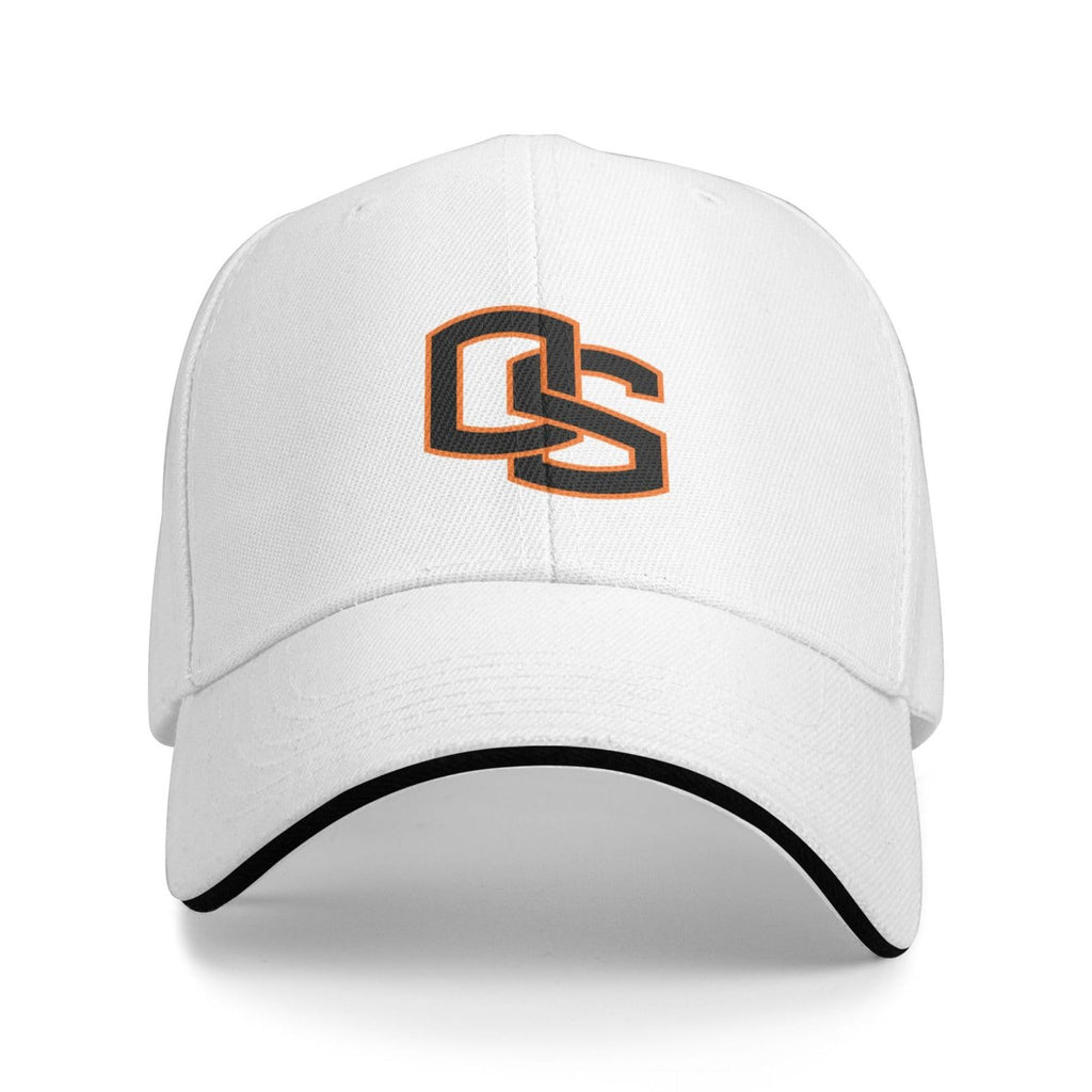 Rorcie Oregon State University Logo Sandwich Cap Unisex Classic Baseball Capunisex Adjustable Casquette Dad Hat White