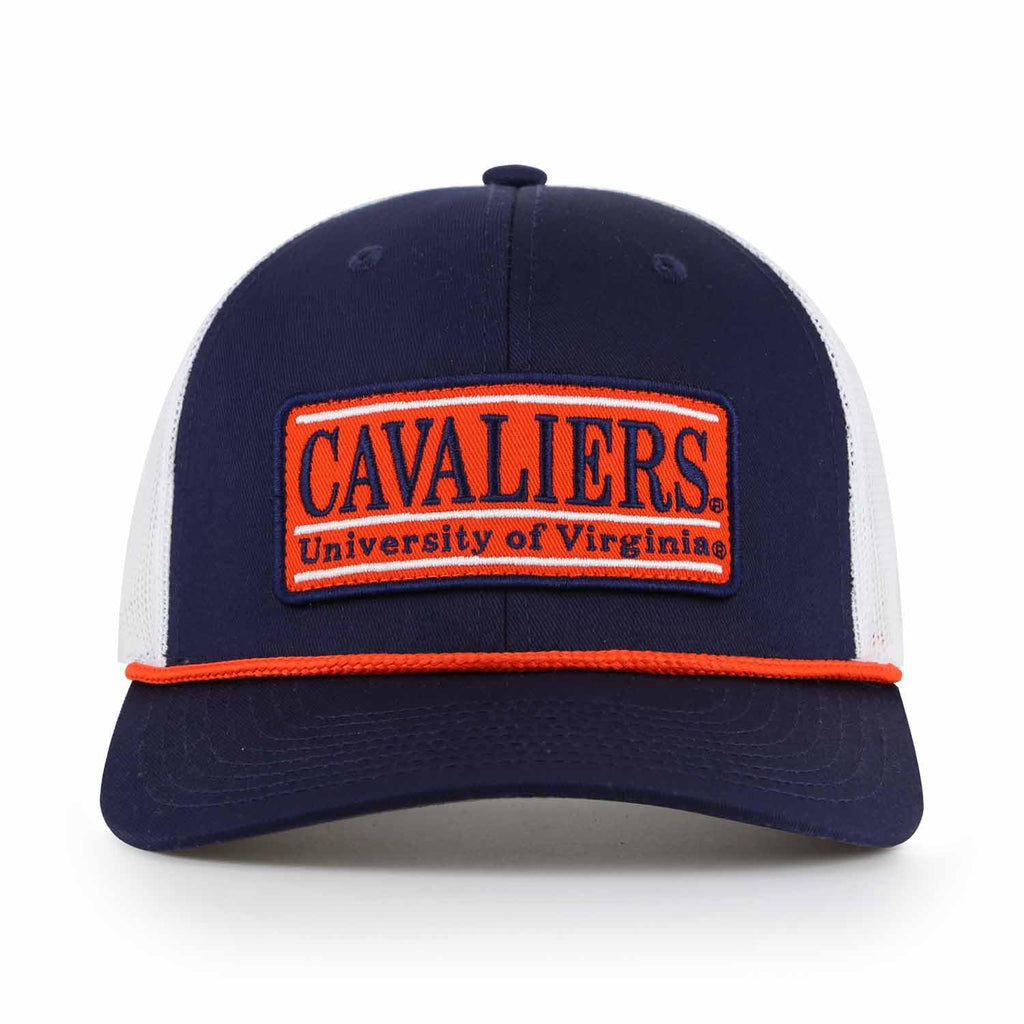 The Game NCAA Adult Elite Everyday Adjustable Mesh Trucker Hat, Mesh Snapback Performance Sweatband & Unisex Fit (Virginia Cavaliers - Navy, Adjustable)